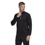   adidas Entrada 22 1/4 cipzáras fekete férfi tréning felső
