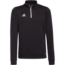 adidas Entrada 22 fekete gyerek tréning felső