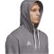  adidas Entrada 22 pamut kapucnis szürke férfi pulóver
