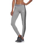 adidas Essentials 3-Stripes szürke női feszes nadrág