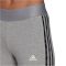adidas Essentials 3-Stripes szürke női feszes nadrág