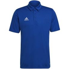 adidas Entrada 22 kék férfi galléros póló