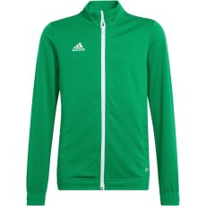 adidas Entrada 22 cipzáras zöld gyerek szabadidő felső