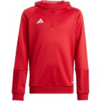 adidas Tiro 23 Competition kapucnis piros gyerek pulóver