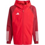   adidas Tiro 23 Competition piros gyerek dzseki minden időjáráshoz