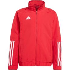 adidas Tiro 23 Competition bemutató piros gyerek szabadidő felső