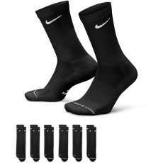 Nike Everyday Elevated Crew fekete zokni 6 pár