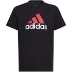   adidas Essentials kétszínű nagy logós pamut gyerek póló