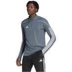   adidas Tiro 23 League 1/4 cipzáras szürke férfi tréning felső