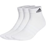 adidas párnázott fehér bokazokni 3 pár