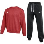 Nike Park 26 pamut piros/fekete férfi melegítő garnitúra