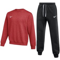 Nike Park 26 pamut piros/fekete férfi melegítő garnitúra