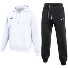 Nike Park 26 pamut kapucnis fehér/fekete férfi melegítő garnitúra