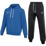   Nike Park 26 pamut kapucnis kék/fekete férfi melegítő garnitúra