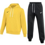   Nike Park 26 pamut kapucnis sárga/fekete férfi melegítő garnitúra