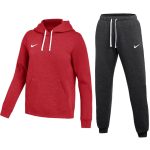   Nike Park 26 pamut kapucnis piros/fekete női melegítő garnitúra