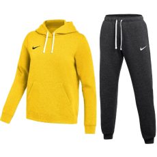 Nike Park 26 pamut kapucnis sárga/fekete női melegítő garnitúra