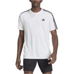 adidas Train Essentials 3 csíkos fehér férfi póló