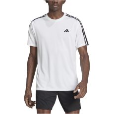adidas Train Essentials 3 csíkos fehér férfi póló
