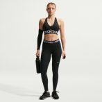   Nike Pro Sculpt közepes tartású párnázott fekete női sportmelltartó