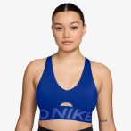   Nike Pro Sculpt közepes tartású párnázott kék női sportmelltartó