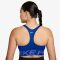 Nike Pro Sculpt közepes tartású párnázott kék női sportmelltartó