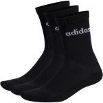 adidas Linear Crew Cushioned fekete zokni 3 pár