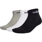 adidas Linear színes bokazokni 3 pár