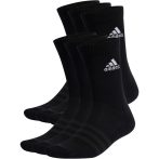 adidas párnázott fekete sportzokni 6 pár