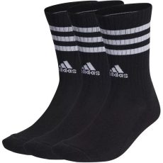 adidas 3-Stripes Cshioned Crew fekete zokni 3 pár