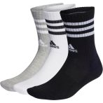 adidas 3-Stripes Cshioned Crew színes zokni 3 pár