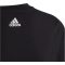 adidas Essentials Linear Logo pamut fekete lány póló