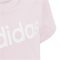 adidas Essentials Linear Logo pamut pink lány póló