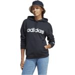 adidas Essentials Linear kapucnis fekete női pulóver