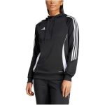 adidas Tiro 24 kapunis fekete női tréning pulóver