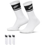  Nike Everyday Elevated Crew fekete zokni 3 pár