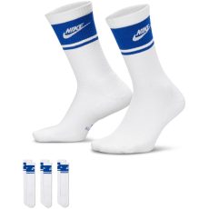 Nike Everyday Elevated Crew fehér/kék zokni 3 pár