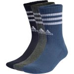 adidas 3-Stripes Cshioned Crew színes zokni 3 pár
