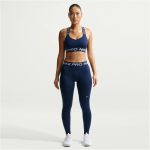  Nike Pro közepesderekú sötétkék női feszes nadrág