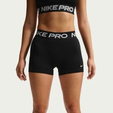 Nike Pro közepesderekú fekete női feszes rövidnadrág