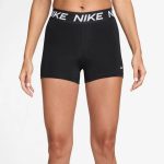  Nike Pro közepesderekú fekete női feszes rövidnadrág