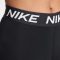 Nike Pro közepesderekú fekete női feszes rövidnadrág Nike Pro közepesderekú fekete női feszes rövidnadrág