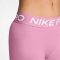 Nike Pro közepesderekú rózsaszín női feszes rövidnadrág