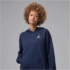 Nike Jordan Jumpman pamut kapucnis sötétkék női pulóver