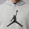 Nike Jordan pamut kapucnis szürke férfi pulóver