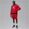 Nike Jordan pamut kapucnis piros férfi pulóver