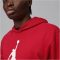 Nike Jordan pamut kapucnis piros férfi pulóver