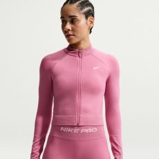 Nike Pro Dri-FIT rózsaszín női fitneszfelső