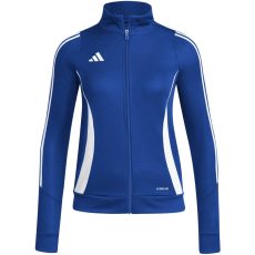 adidas Tiro24 cipzáras kék női szabadidő felső