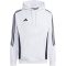 adidas Tiro24 kapucnis fehér férfi pulóver